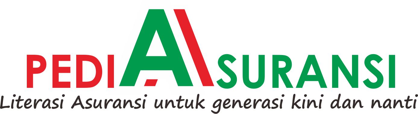 Logo Pediasuransi dengan icon huruf A ganda